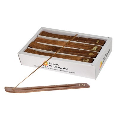 Queimador Incenso em Madeira Indiana