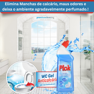 WC Gel Desincrustante Anti-Calcário Perfumado 750ml