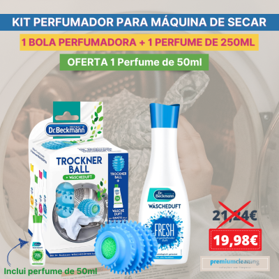Kit Perfumador para máquina de secar BOLA + PERFUME