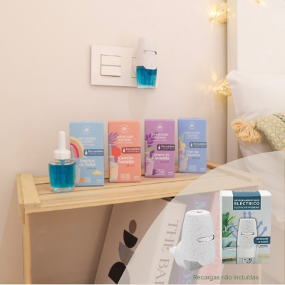 Difusor Ambientador Elétrico Plugin com regulador de intensidade