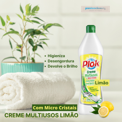 Creme de Limpeza Multiusos Limão 750ml