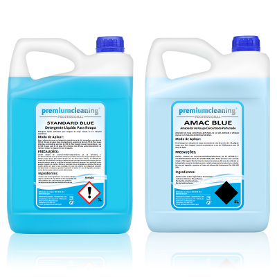 BLUE PACK L'ORIGINALE Detergente Amaciador e Perfumador de Roupa