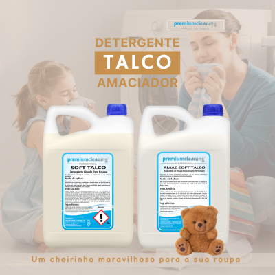 Pack Detergente+Amaciador 5L SOFT-TALCO