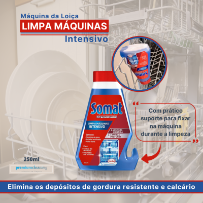 LIMPA MÁQUINAS LOIÇA 250ML SOMAT