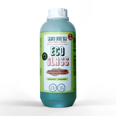 ECO GLASS 1L Limpa vidros, Tira Bolores, Calcários INOKEM