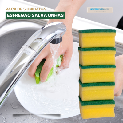 Esfregão salva unhas Pack 5