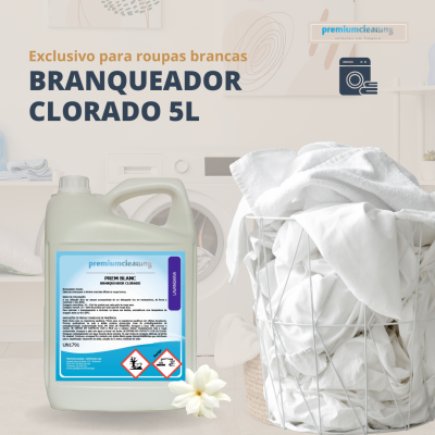Branqueador Clorado 5L  |Exclusivo para roupa branca