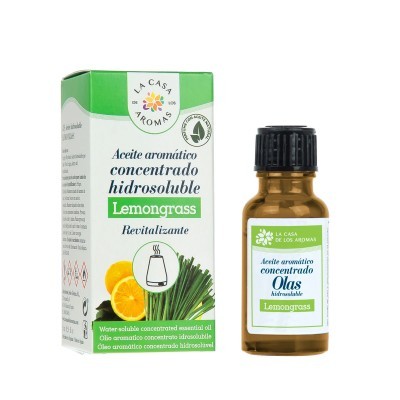 Óleo Hidrosolúvel 15ml p/difusor LEMONGRASS |Revitalizante