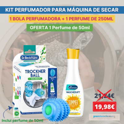 Kit Perfumador para máquina de secar BOLA + PERFUME