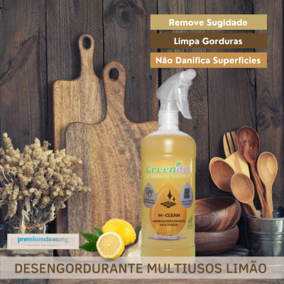 M-Clean 1L Desengordurante Multiusos Limão Ecológico