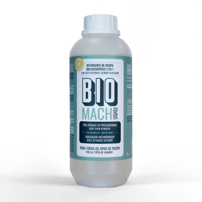 BIOMACH SUPER Original 2 em 1  Detergente de roupa Bio-Enzimático INOKEM