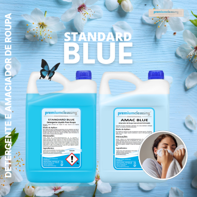 Pack Detergente + Amaciador 5L STANDARD-BLUE