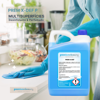 PREM X-DEF P Multisuperficies Desinfetante Perfumado 5L
