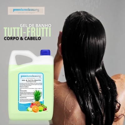 GEL DE BANHO TUTTI FRUTTI 5L |Corpo e Cabelo