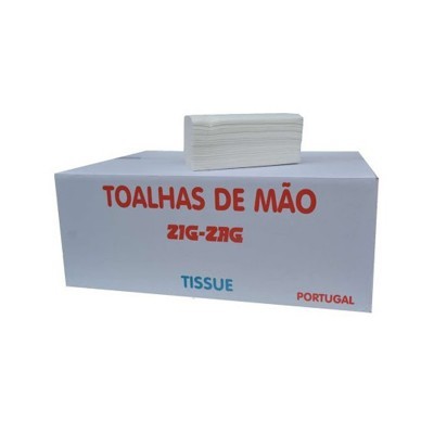 Toalha de Mãos Zig Zag 3000F