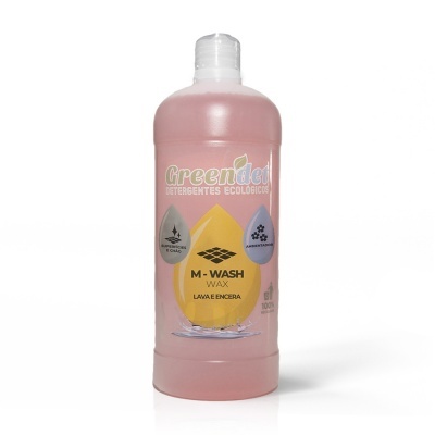 M-Wash Wax Ecológico Lava e Encera Madeiras 1L