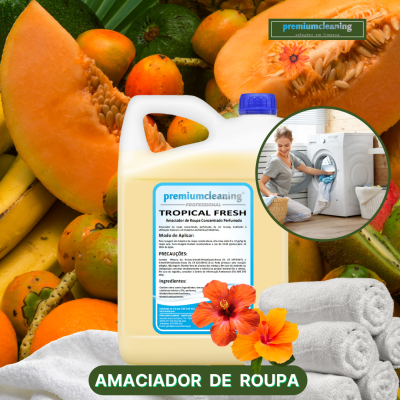 Amaciador de Roupa Concentrado 5L TROPICAL FRESH
