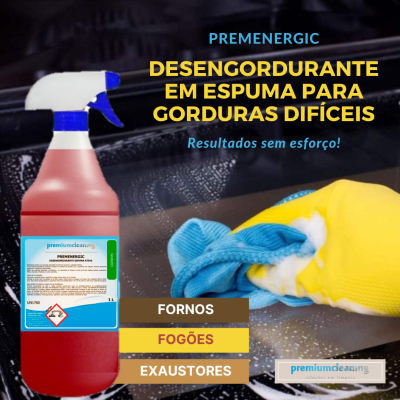 PREMENERGIC Desengordurante em espuma 1L