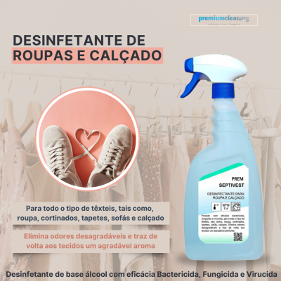 PREMTIVEST 750ml Desinfetante de Roupa e Calçado