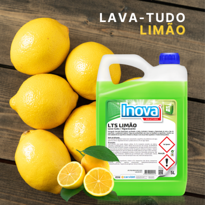 Lava-Tudo Higienizante LTS LIMÃO 5L