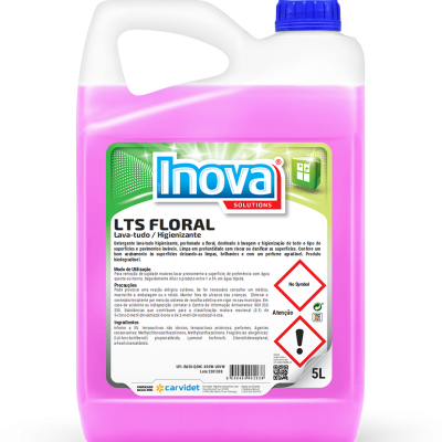 Lava-Tudo Higienizante LTS FLORAL 5L Lava-Tudo Higienizante LTS FLORAL 5L