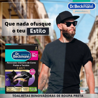 Renovador Intensivo de Cores Pretas|6 Toalhitas Dr.Beckmann