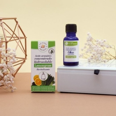 Óleo Hidrosolúvel 15ml p/difusor LEMONGRASS |Revitalizante
