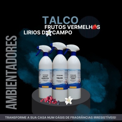 Pack 3 Ambientadores 1L concentrados