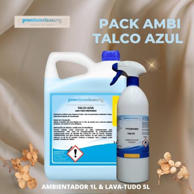 Pack Ambi Talco Azul