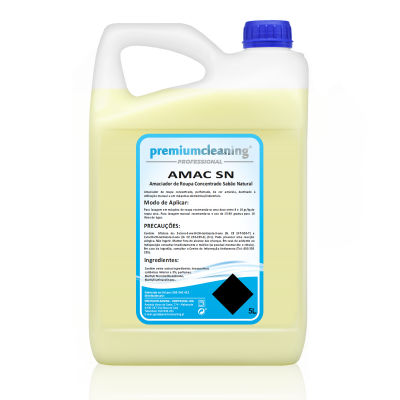 Amaciador de Roupa Concentrado 5L SABÃO NATURAL