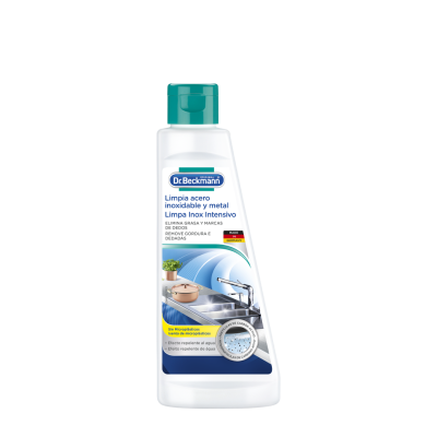 Limpa Inox & Metais 250ml |Creme Intensivo Dr.Beckmann