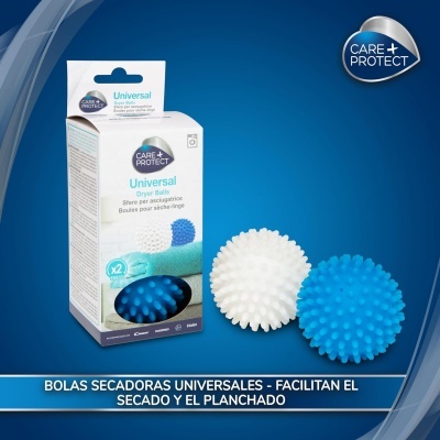 Bolas silicone universais para máquina de secar Pk.2 |CARE PROTECT