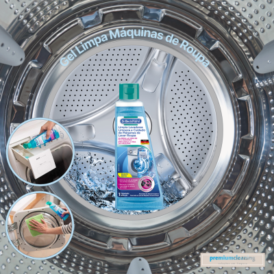 Gel Limpa Máquinas de Roupa 250ml Dr.Beckmann
