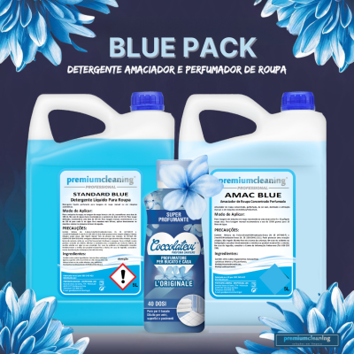 BLUE PACK L'ORIGINALE Detergente Amaciador e Perfumador de Roupa