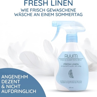Pack 2 Ambientador Têxtil Spray 370ml |FLOR DE ALGODÃO |LINHO FRESCO Pack 2 Ambientador Têxtil Spray 370ml |FLOR DE ALGODÃO |LINHO FRESCO