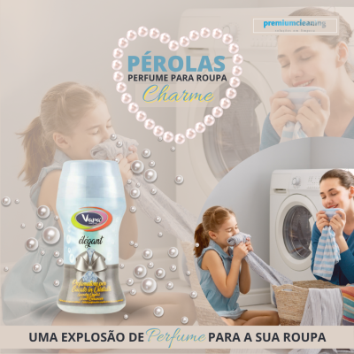 PÉROLAS DE PERFUME PARA ROUPA ELEGANCE 200GR