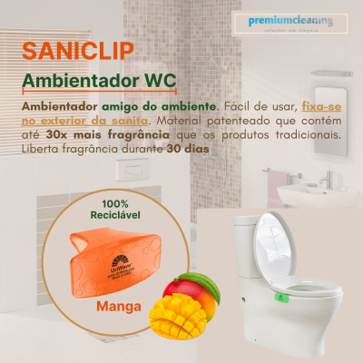SaniClip Manga |Desodorizante Sanitário Uriwave