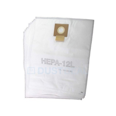 Kit 10 Sacos Filtro originais12L MICROFIBER VA81399-P10 Nilfisk_Viper DSU 12