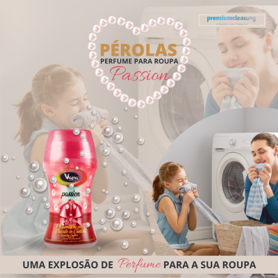 PÉROLAS DE PERFUME PARA ROUPA PASSION 200GR