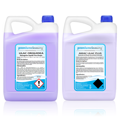 Pack Detergente+Amaciador 5L LILAC ORQUIDEA