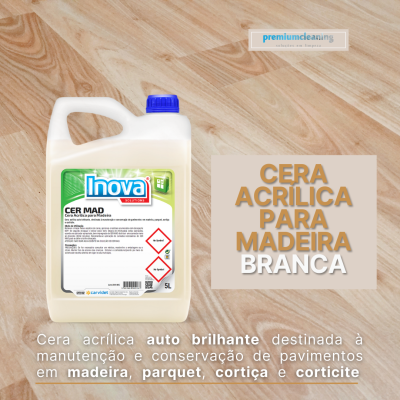 Cera Acrílica para Madeira Branca 5L