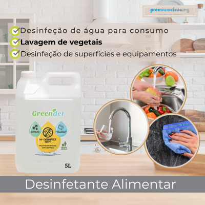 Desinfetante Alimentar 5L F-DISINFECT