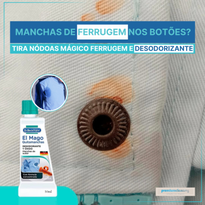 Tira-nódoas Mágico Ferrugem & Desodorizante 50ml Dr.Beckmann