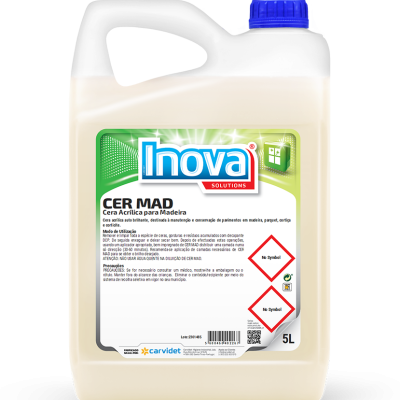 Cera Acrílica para Madeira Branca 5L