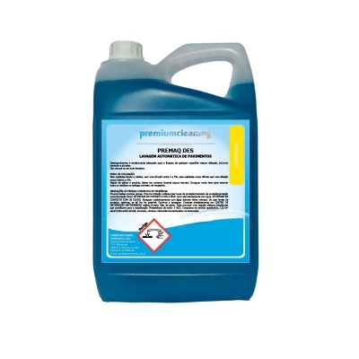PREMAQ DES 5L Desengordurante espuma controlada  p/Lavagem Automática de Pavimentos