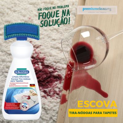 Escova Tira-Nódoas para Tapetes 650ml Dr.Beckmann