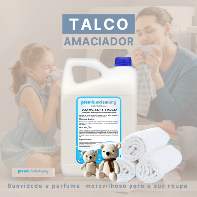 Amaciador de Roupa Concentrado 5L SOFT-TALCO