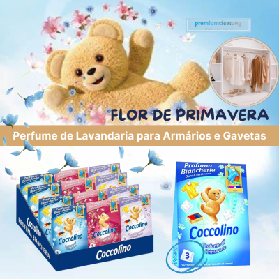 Perfume de Lavandaria para Armários e Gavetas em saquetas 3xPerfume de Primavera