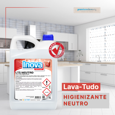 Lava-Tudo Higienizante NEUTRO 5L HACCP