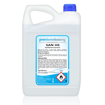 Desinfetante Multisuperficies 5L - Solução alcoólica